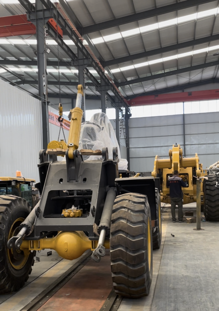 wheel loader workshop